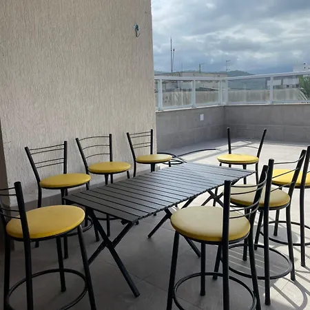 Cobertura Duplex TOP Churrasqueira Privativa 4 quartos Ubatuba até 11 pessoas Hospedagem Aluguel de temporada pousada hotel Praia Grande Itaguá-3